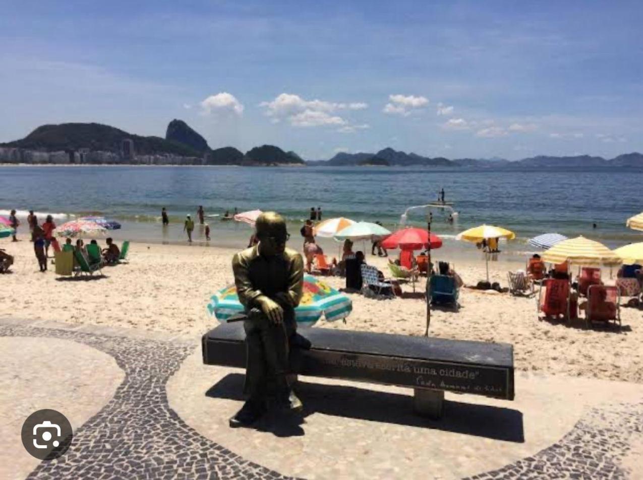 Alugo Quarto Espacoso Com Banheiro Privado Em Apartamento Em Copanema Rio de Janeiro Ngoại thất bức ảnh